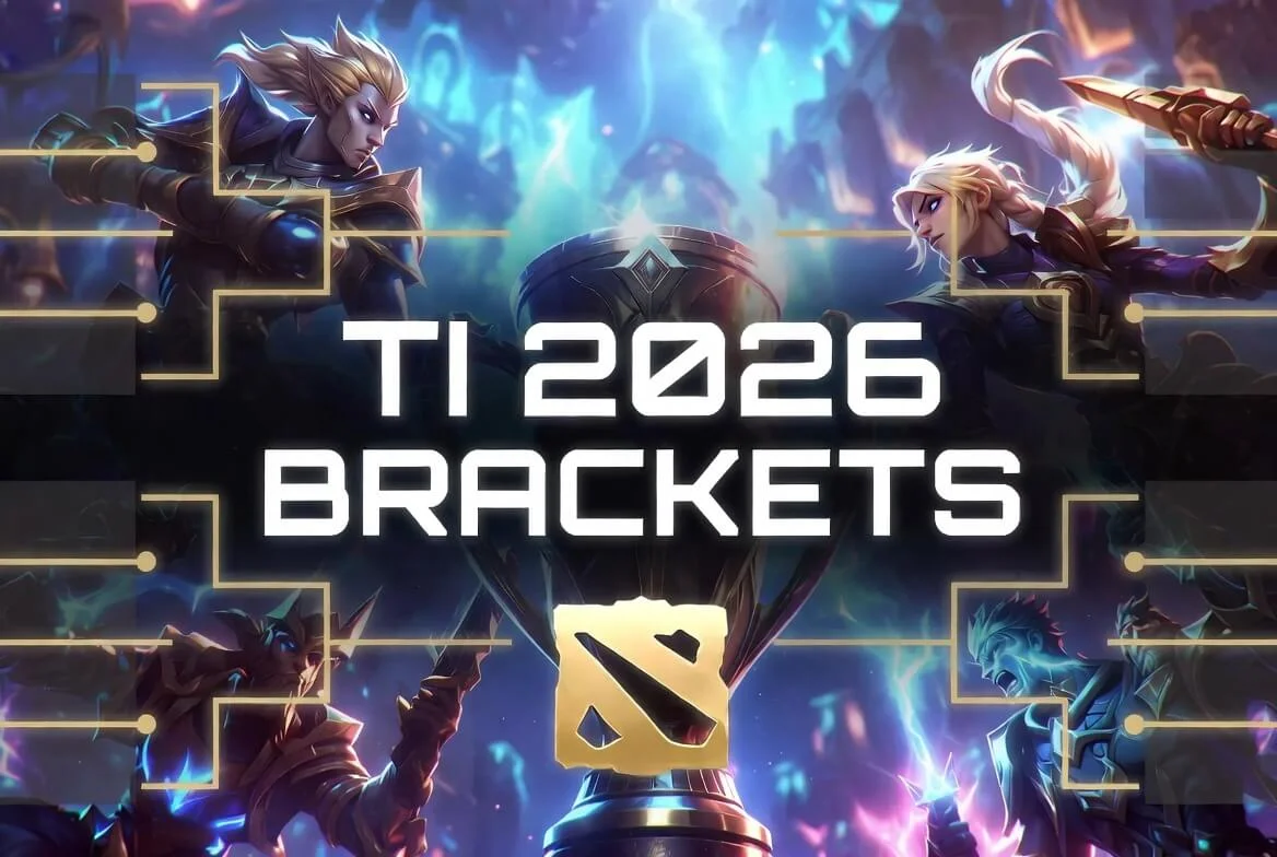 How the TI 2026 standings and the single-elimination bracket will fill in once Shanghai begins